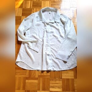 Elegant White Women's Blouse